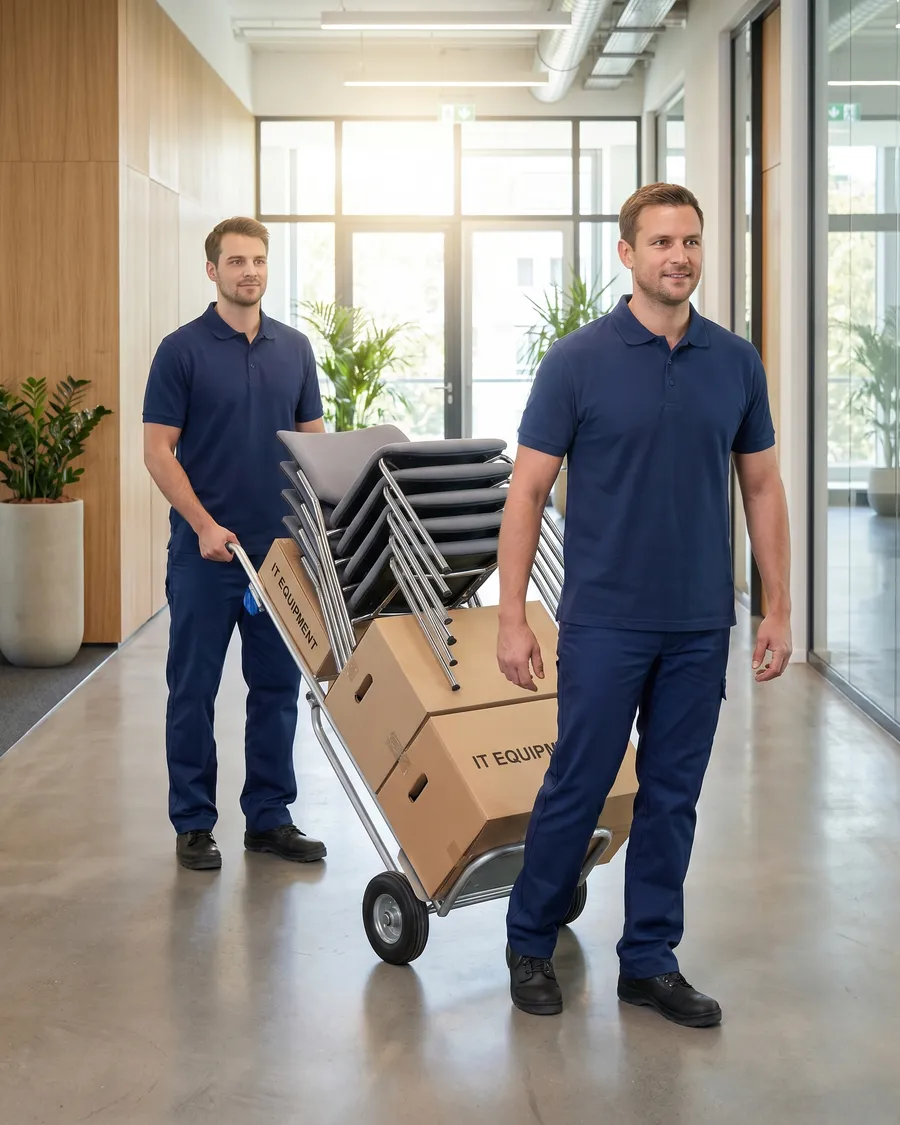 Sicherer Transport von IT & Büroausstattung